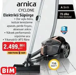 ARNİCA CYCLONE ELEKTRİKLİ SÜPÜRGE ARNİCA CYCLONE ELEKTRİKLİ SÜPÜRGE